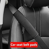 levne Potahy na volant-Ramenní chrániče bezpečnostních pásů v autě, chrániče bezpečnostních pásů proti udušení, letní chladivý a prodyšný zážitek, doplňky do interiéru automobilu