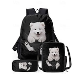 cheap Kids &amp; Teen Backpacks-Dachshund Dog Backpack for Kids – Funny Cartoon Pet Print School Bag for Boys and Girls Who Love Dogs