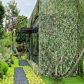cheap Camping Equipment-1pc Camouflage Netting Universal Fit Woven Oxford Cloth Greenery Green for Hillside Greening Sun Shade Christmas &amp; Munich Beer Festival Decor 1pc