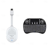 baratos Boxes de TV-Fábrica diretamente Android 14 Allwinner H313 TV Stick Mortal Q2S Dongle Suporte YouTube Google WiFi6 BT5.0 8K Controle Remoto de Voz TV Box