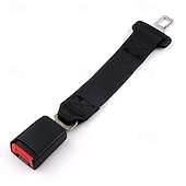 abordables Fundas de asiento para coche-Extensor de cinturón de seguridad universal para automóvil de 2 piezas con clip de hebilla, adecuado para embarazadas o personas con complexiones grandes.