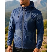 abordables Chaquetas impermeables-Hombre Chaqueta para senderismo Chaqueta rígida Al aire libre Impermeable Resistente al Viento Trajes de senderismo Ropa de senderismo Primavera Otoño Camiseta Caza Camping / Senderismo