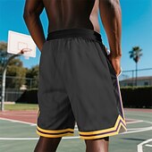 economico Pantaloncini casual-Per uomo Shorts Pantaloncini Estivi Pantaloncini da basket Pantaloncini casual Pantaloncini in rete Tasca Elastico in vita Coulisse A righe Comodità Traspirante Corto All&#039;aperto Vacanza Canotta