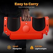 cheap Tool Accessories-Rolling Knee Pads Creeper with Wheels, Rolling Knee Dolly with Foam Cushioned Knee Cups for Auto Repair Flooring Garage Use
