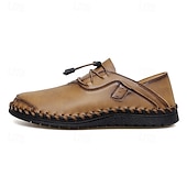 preiswerte Sneaker für Herren-Lässige Slip-On-Schuhe mit Mokassin für Herren – weiche Sohle, handgenähtes Design für Komfort beim Autofahren, Reisen und im Alltag