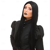 Adult Deluxe Witch Wig – Long Synthetic Hair with Curls, Perfect for Halloween, Cosplay & Themed Parties3