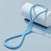 abordables Soins Personnels &amp; Santé-Bande de résistance pour le yoga 25 lb/35 lb, bande de fitness extensible, bandes d&#039;exercice en forme de 8 polyvalentes, aide à la traction en forme de 8 pour la mobilité des épaules &amp;développement du