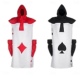 tanie Kostiumy męskie-Alice in Wonderland Bajka Żołnierze kart do gry Kostium Cosplay Kostium Onesie Postacie z bajek Cosplay Kostiumy z filmów for Męskie Damskie Dla chłopców Dla dzieci Dla dorosłych Halloween Karnawa