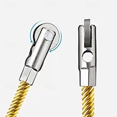 abordables Outillage à main-Dispositif universel d&#039;enfilage de fil, outil d&#039;extraction de câble d&#039;électricien, enfileur de fil pour conduits et canaux muraux, guide-fil en acier durable pour l&#039;installation de câbles électriques