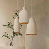 tanie Światła wiszące-Lampa wisząca wabi sabi w stylu orientalnym, wysokość 51 cm, ciepłe białe światło, e26 e27, regulowany łańcuszek