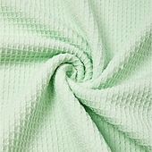 billige Golfpolo for menn-Herre Med Tekstur Golf skjorte Avslappet Virksomhet Klassisk Kortermet Mote Moderne Helfarge Hawaii Knapper Sommer Vår Vår sommer Normal Svart Hvit Grønn Kakifarget Med Tekstur