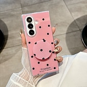 cheap Samsung Cases-Phone Case For Samsung Galaxy Z Fold 7 Z Fold 6 Z Fold 5 Z Fold 4 Back Cover with Stand Holder Shockproof Retro TPU PU Leather