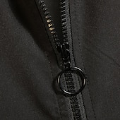 preiswerte Lässige Jacken-Herren Leichte Jacke Freizeitjacke Urlaub Täglich Atmungsaktiv Tasche Frühling Herbst Farbblock Mode Klassisch Stehkragen Regulär Aprikose Schwarz Gelb Grün Armeegrün Jacken