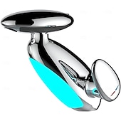cheap Kitchen Faucets-LED Bathroom Sink Faucet, Bathroom Faucet with Removable Sprayer, 4-in-1 Modern, Single Hole Bathroom Faucet, LED Light, Fountain Tap