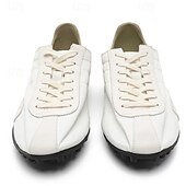 billiga Herrsneakers-Herr retro gula och bruna sneakers med ventilerande ovandel och halkfri sula, sportinspirerade vardagsskor för pendling, resor och vardagsbruk