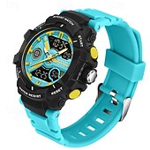 abordables Relojes digitales-SANDA Mujer Hombre Reloj Digital Al Aire Libre Deportes Moda Reloj Casual Luminoso Calendario Fecha Semana IMPERMEABLE Silicona Reloj