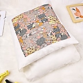economico Copridivano per animali domestici-Cuccia per gatti, cuccia per gatti da interno, morbida e confortevole, graziosa cuccia per gatti, con cuscino imbottito lavabile, cuccia chiusa per gatti, cuccia per gatti, rifugio, tenda per cani di