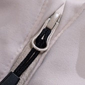 economico Cime-Per uomo Camicia da escursionismo cima dell&#039;escursionismo Felpa con cappuccio e zip Manica Lunga Collo alla coreana Top Esterno Leggero Traspirante Poliestere Nero Verde militare Marrone Allenamento