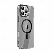Недорогие Чехлы для iPhone-телефон Кейс для Назначение айфон 16 айфон 16 про айфон 16 про макс айфон 15 iPhone 15 Pro Max Кейс на заднюю панель со стендом Магнитный Поддержка беспроводной зарядки Ретро ПК