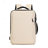 preiswerte College-Rucksäcke-Schlanker Unisex-Laptop-Rucksack für Schule und Büro – minimalistischer, wasserdichter Business-Tagesrucksack mit mehreren Fächern für Studenten und Berufstätige