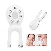abordables Accessoires pour soins de la peau-Appareil de beauté faciale à microcourant EMS à 7 couleurs, thérapie par lumière LED, rajeunissement de la peau, massage photonique, élimination des rides, anti-âge, lifting duplex du visage