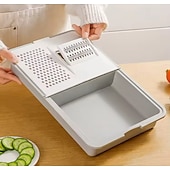 baratos Até 30 $-cortador manual de legumes triturador de legumes cortador para gengibre cebola pepino