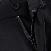 preiswerte Anzughosen für Damen-Damen Anzughose Streetwear Lässig Volle Länge Natürliche Taille Einfach Tasche Elastischer Bund Bequem Straße Ferien Wochenende Schwarz Dunkelmarine Winter Normale Passform