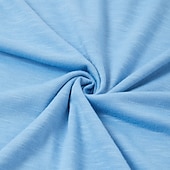 abordables Camisetas de Algodón y Lino-Hombre Camiseta Camisas que absorben la humedad Manga Corta Escote en Pico Verano Primavera Plano Retro Básico Casual Escote en V Cosecha Calle Casual Negro Blanco Azul Piscina Camiseta superior para