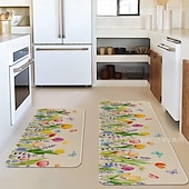cheap Rugs &amp; Mats &amp; Carpets-Sunflower Series Long Kitchen Mat - Non-Slip, Stain-Resistant, Absorbent Rug for Entryway &amp; Home Use