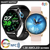 abordables Relojes inteligentes-Watch3 Pro Reloj inteligente 1.3 pulgada Smartwatch Reloj elegante Bluetooth Podómetro Recordatorio de Llamadas Seguimiento de Actividad Seguimiento del Sueño Monitor de Pulso Cardiaco Compatible con