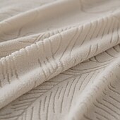 abordables Funda de sofá-Funda de sofá de vellón tejido jacquard de 1 pieza: elástica y antideslizante, adecuada para sofás de 1/2/3/4 plazas, para atar en salas de estar cerradas, dormitorios y decoraciones de oficina en