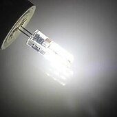 cheap LED Bi-pin Lights-10Pcs Dimmable G4 Led Bulb 2W 3W DC12V 3014SMD Silicone Lamp Warm white/White l 360 Degree Angle LED Light