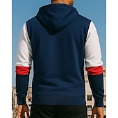 economico Giacche da corsa-Per uomo Felpa con cappuccio sportiva Giacca cardigan in pile Tasca Manica Lunga Top Athleisure Autunno Antivento Caldo Escursionismo Allenamento Atletico abbigliamento sportivo Abbigliamento sportivo
