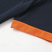  Homens Pólo Casual Esportes Aberto para a Lateral Manga Curta Esportes Lazer Tecido Multi-pack Frente do botão Verão Azul marinho + branco Marinha + Marinha Azul marinho + Preto Azul marinho