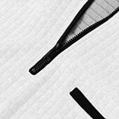 abordables Polo Clásico para Hombre-Hombre Camisetas polo con diseño de gofre Casual Cremallera de un cuarto Manga Larga Moda Cómodo Bloque de color Cerrar Bolsillo Otoño Primavera &amp; Otoño Ajuste regular Blanco Negro Azul Naranja