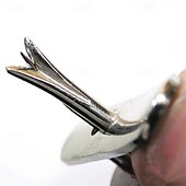 abordables arte de bricolaje-abalorios de aspecto profesional &amp;Herramienta para anudar (1 pieza): accesorio fácil de usar para la elaboración de joyas, de metal negro. &amp;Plástico ideal para rosario &amp;fabricación de pulseras