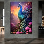 cheap Animal Prints-Print Rolled Canvas Prints - Abstract Modern Traditional Art Prints