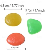 levne Event &amp; Party Supplies-30 kusů extra velkých svítících oblázků o průměru 4,3 cm, dekorativní kameny do zahrady a krajiny, svítící kameny do akvária, kameny s hvězdným nočním světlem pro romantickou venkovní a domácí