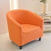 economico COPERTURA PRODURA E COPERCHIO SENZA ARGINE-Copridivano semicircolare in jacquard, copridivano singolo, copridivano moderno e minimalista a forma di U, copridivano semicircolare piccolo tutto incluso.