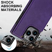 billige iPhone-etuier-telefon Etui Til iPhone 16 Pro Max Plus iPhone 16 iPhone 16 Plus iPhone 16 Pro iPhone 15 iPhone 15 14 Pro Max Plus Lommebok-kortveske Glidelås med nøkkelbånd Støtte Kontor / Bedrift TPU PU lær