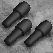 economico Attrezzatura da bar-6 tappi riutilizzabili per bottiglie di spumante, tappi per vino in silicone con doppia guarnizione, tappi di conservazione ermetici a tenuta stagna per vino rosso, champagne e birra