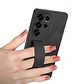 economico Cover Samsung-telefono Custodia Per Samsung Galaxy S25 Ultra S24 Ultra S23 Ultra Copertura Posteriore Con Cinturino da Polso Resistente agli urti Retrò PC