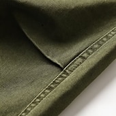 baratos Calças Cargo-Homens Calças Cargo Calças Cintura elástica Com Cordão Bolso multi Tecido Vestível Ao ar livre Diário Acampar e Caminhar Moda Clássico Verde Cáqui