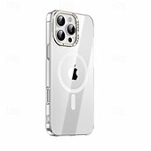 Недорогие Чехлы для iPhone-телефон Кейс для Назначение айфон 16 айфон 16 про айфон 16 про макс айфон 15 iPhone 15 Pro Max Кейс на заднюю панель со стендом Магнитный Поддержка беспроводной зарядки Ретро ПК