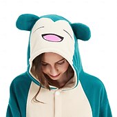 economico Costume da Animale-Pigiama Kigurumi Costume di fantasia Pigiami e camicie da notte Fantasia animale Mostri Cartone animato Caldo Costume Divertente Comodo Adulti Unisex Uomini e Donne Natale Halloween Carnevale Feste