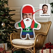 cheap Personalized Gifts-Christmas Custom Face Pillow Personalized Photo Minime Throw Pillow Humanoid Cushion Funny Gag Xmas Gift For Him &amp; Her Mini Me Doll Toy