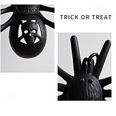 halpa Halloween sisätiloissa-1 kpl halloween-simulaatio iso hämähäkki 7 väriä vaihtava led-valoisa koristevalo sisä- ja ulkotiloihin ravintolahuoneen juhlat kepposet kauhu aavemainen tunnelmavalo