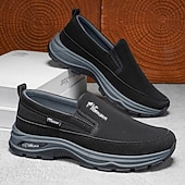 Недорогие Туфли-слипоны для повседневной носки-мужские кроссовки с мягкой подошвой, легкие повседневные мокасины для путешествий, работы и повседневного комфорта