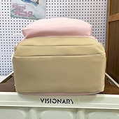 Недорогие Рюкзаки для колледжа-милый школьный рюкзак пастельных тонов для девочек – легкий водонепроницаемый рюкзак с плюшевой подвеской для начальной и средней школы