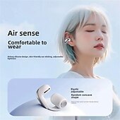 voordelige TWS True Wireless Headphones-Bluetooth-oordopjes Echte draadloze oordopjes met OpenAudio voor bewustwording Clip-on-ontwerp voor comfort Meeslepende audio Tot 48 uur speeltijd